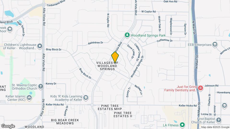 5217 Rush Creek Ct Map and Location Details