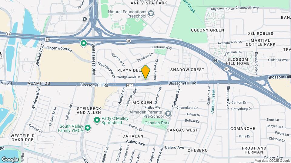 775-777 Blossom Hill Rd Map and Location Details