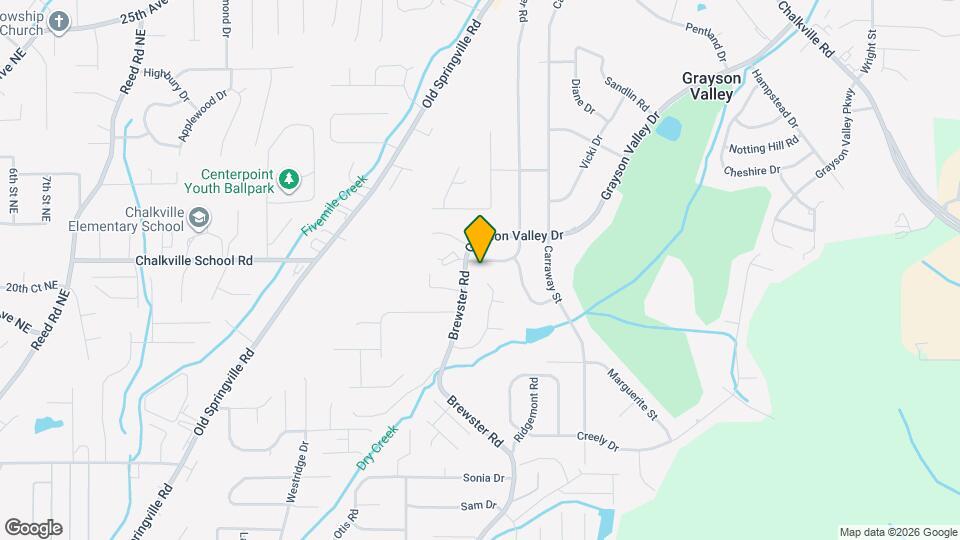 2025 Brewster Rd Map and Location Details