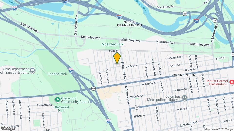 1451 Wendell Ave Map and Location Details