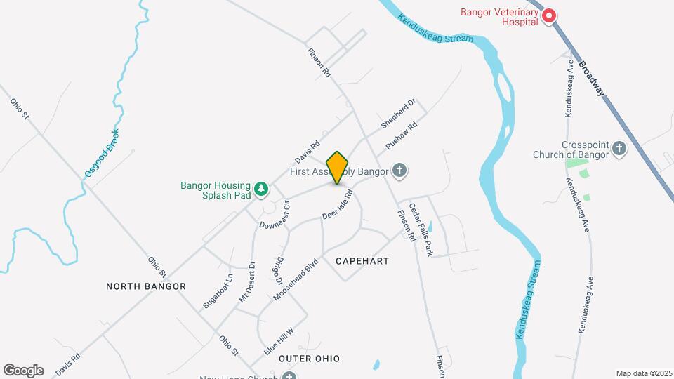 1 Moosehead Blvd Map and Location Details