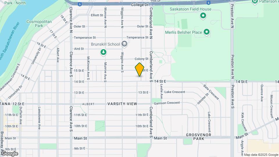 320 Bottomley Ave S Map and Location Details