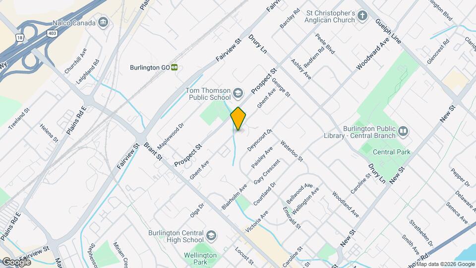 2128 Ghent Ave Map and Location Details