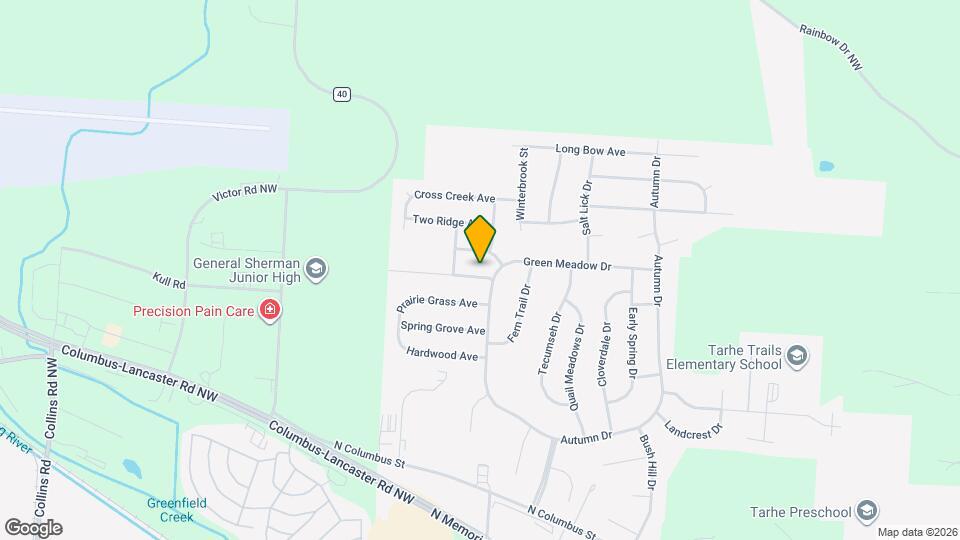 2613 Fernwood Ave Map and Location Details