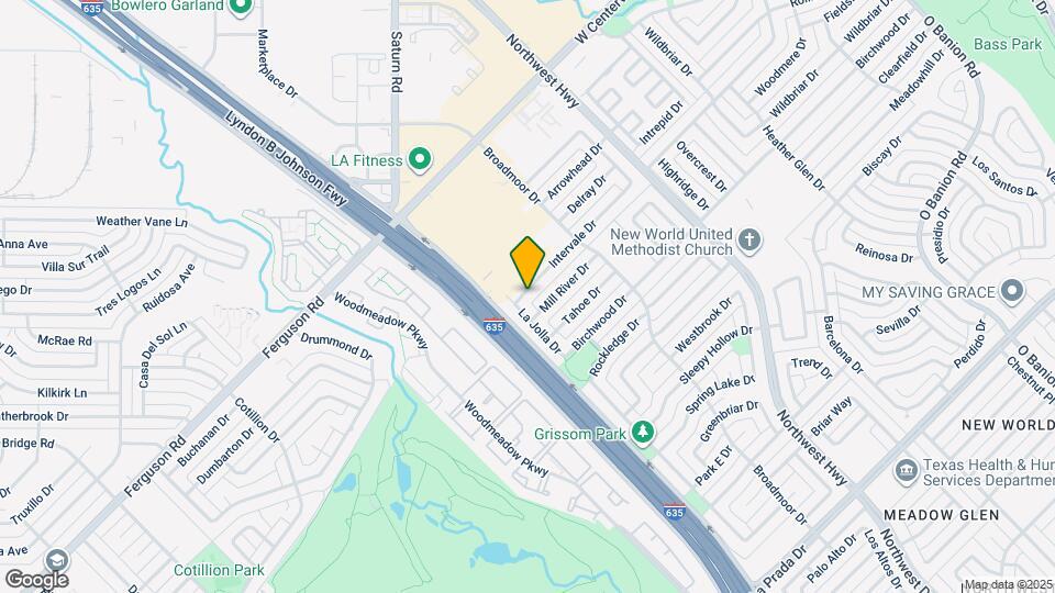 1126 Intervale Dr Map and Location Details