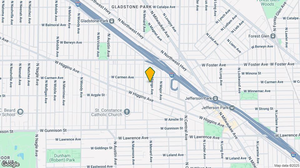 5042 N Mango Ave Map and Location Details
