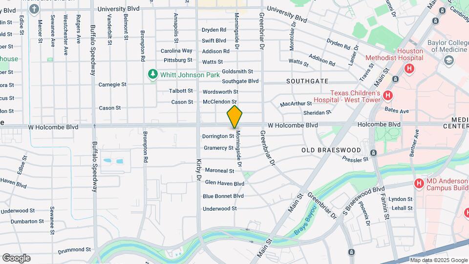 2406 Dorrington St Map and Location Details