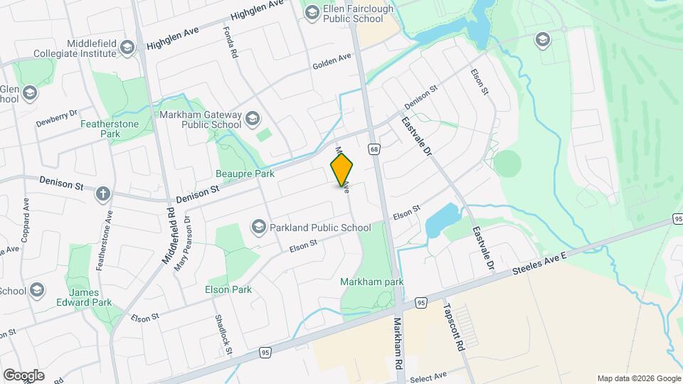 94 Marydale Ave Map and Location Details