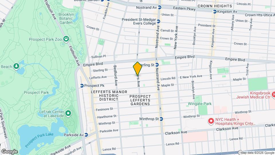 438-438 Rogers Ave Map and Location Details