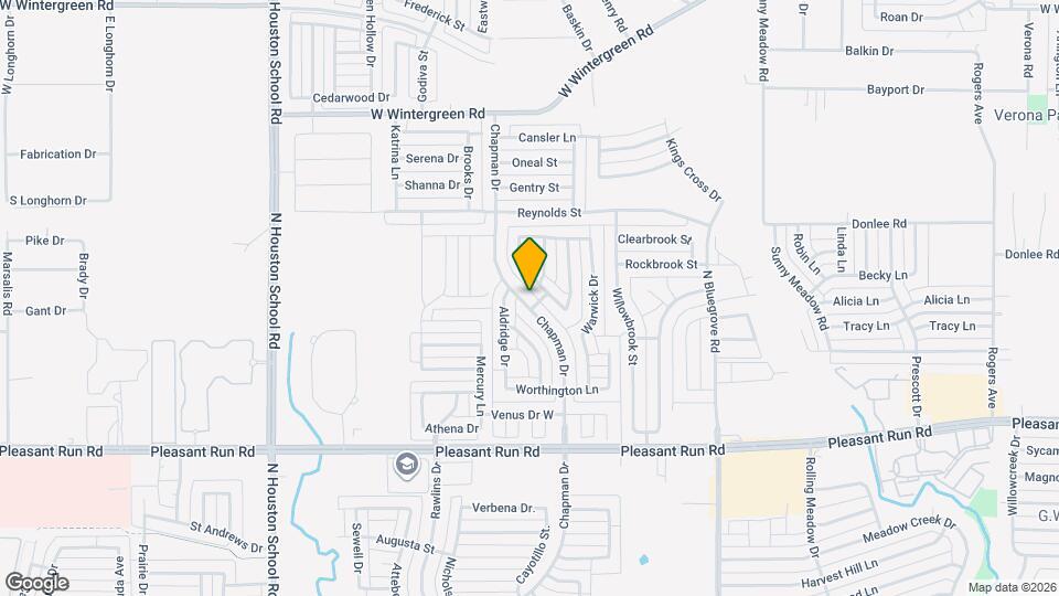 1506 Chapman Dr Map and Location Details