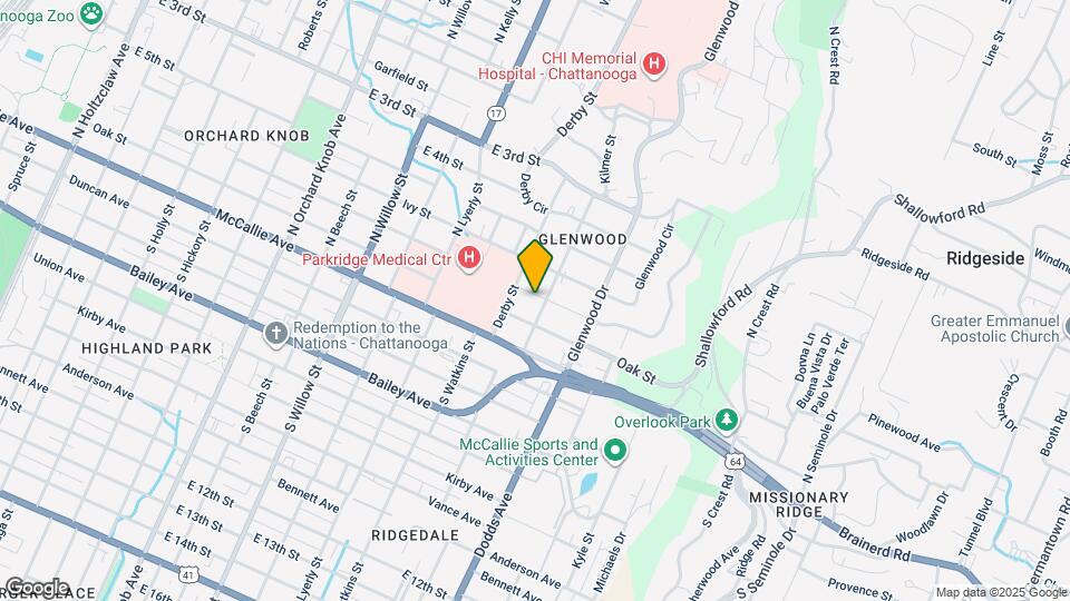 2420 Vine St Mapa y Detalles de la Ubicación