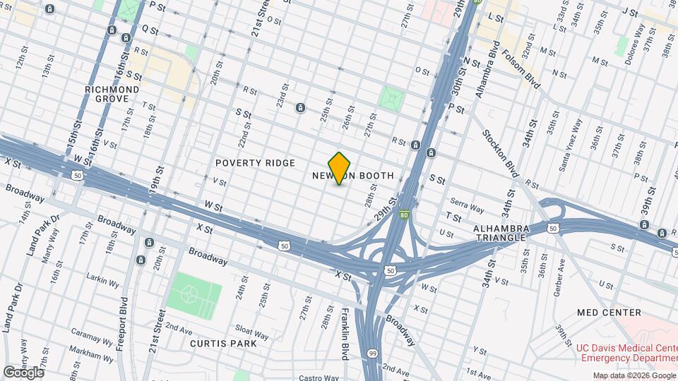 2623 U St Map and Location Details