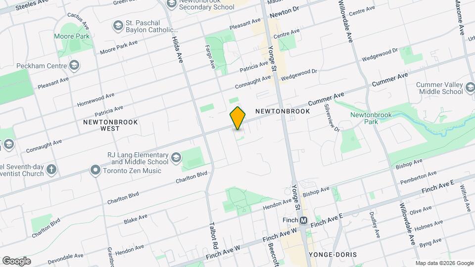 61 Fairchild Ave Map and Location Details