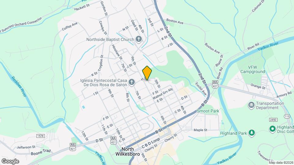 706 6th St Map and Location Details