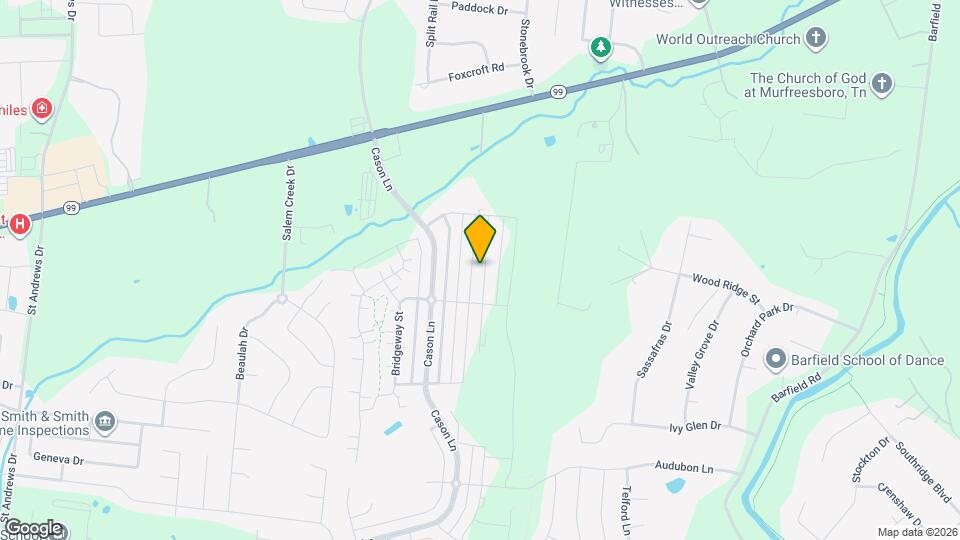 2160 Welltown Ln Mapa y Detalles de la Ubicación