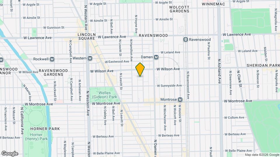 4526 N Seeley Ave Map and Location Details