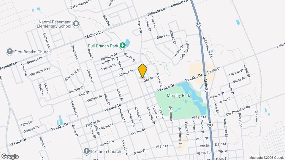 800 Otis St Mapa y Detalles de la Ubicación