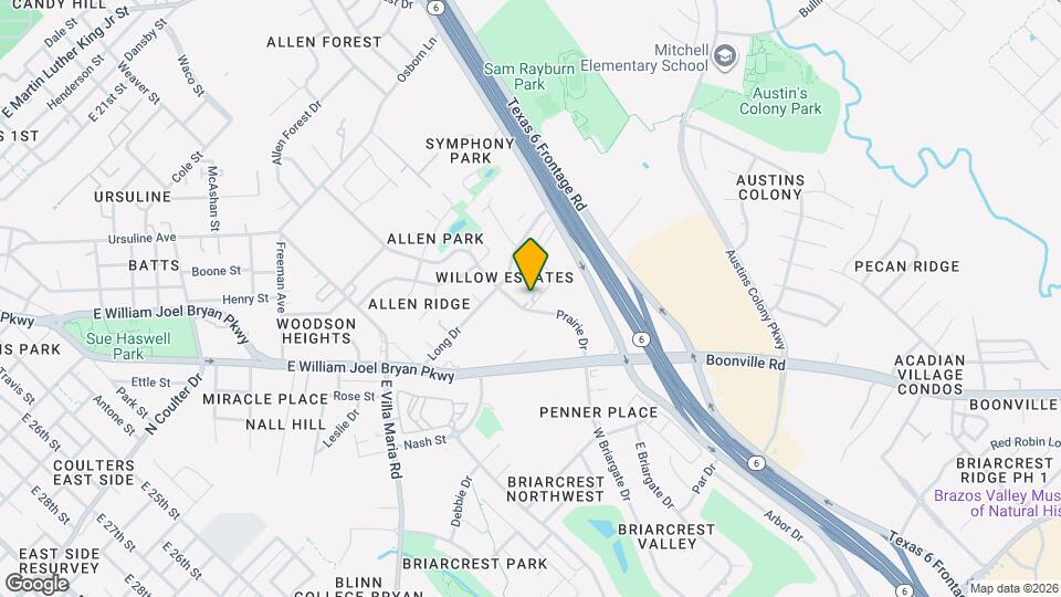 2303 Berger Dr Map and Location Details