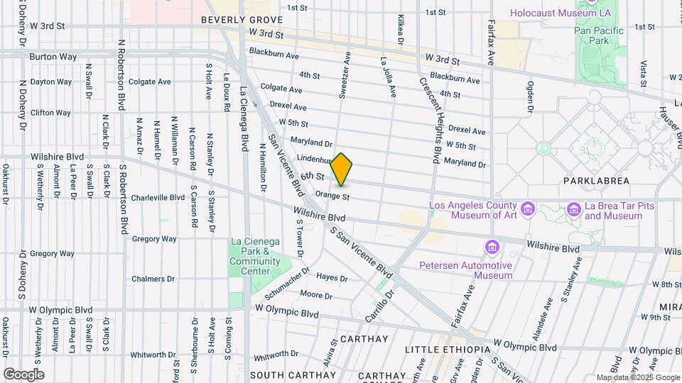 6517 Orange St Map and Location Details