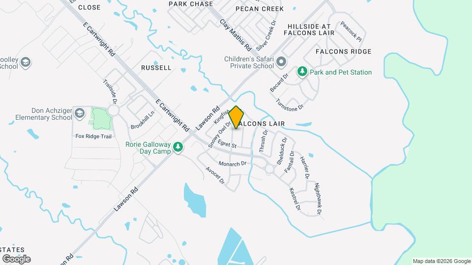 2816 Blue Heron Dr Map and Location Details