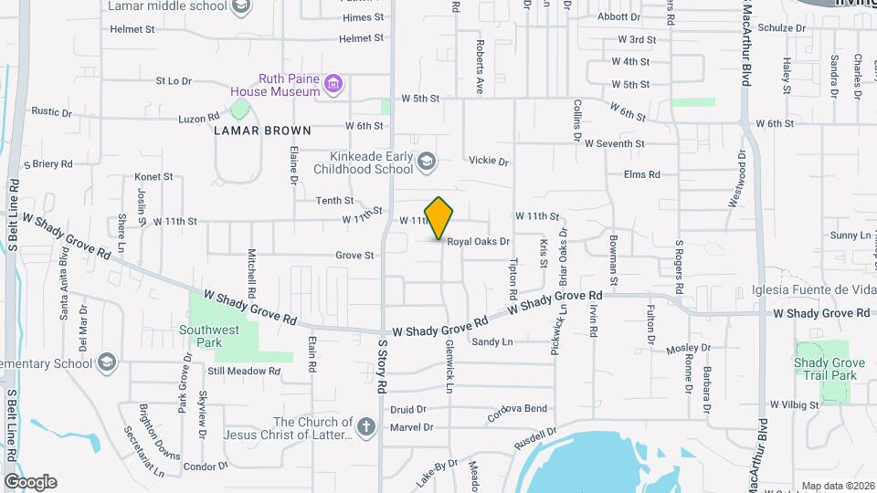 2202 Royal Oaks Dr Map and Location Details