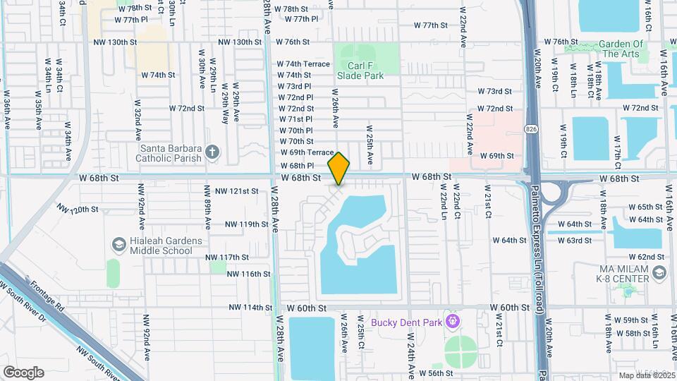 2655 W 67th Pl Map and Location Details