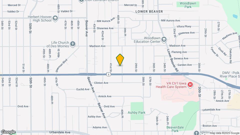 3828 40th St Mapa y Detalles de la Ubicación