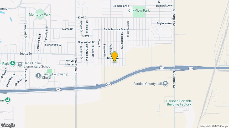 8510 Little Rock Drive Map and Location Details