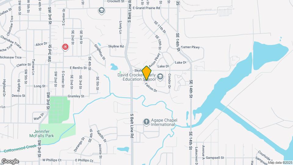 1334 Falcon Dr Map and Location Details