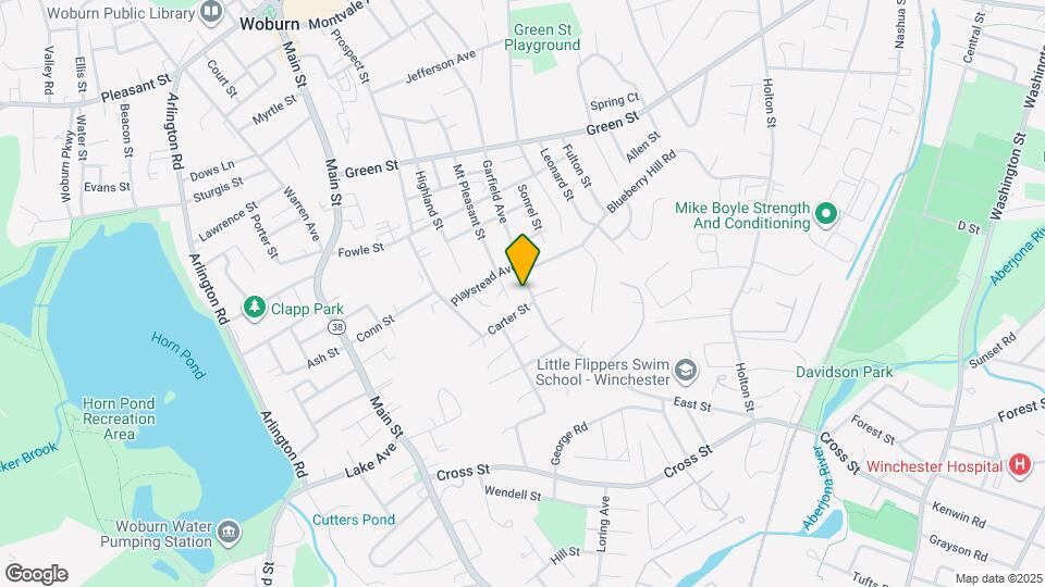 99 Garfield Ave Map and Location Details