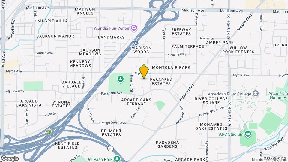 4744 Ponderay Ln Map and Location Details