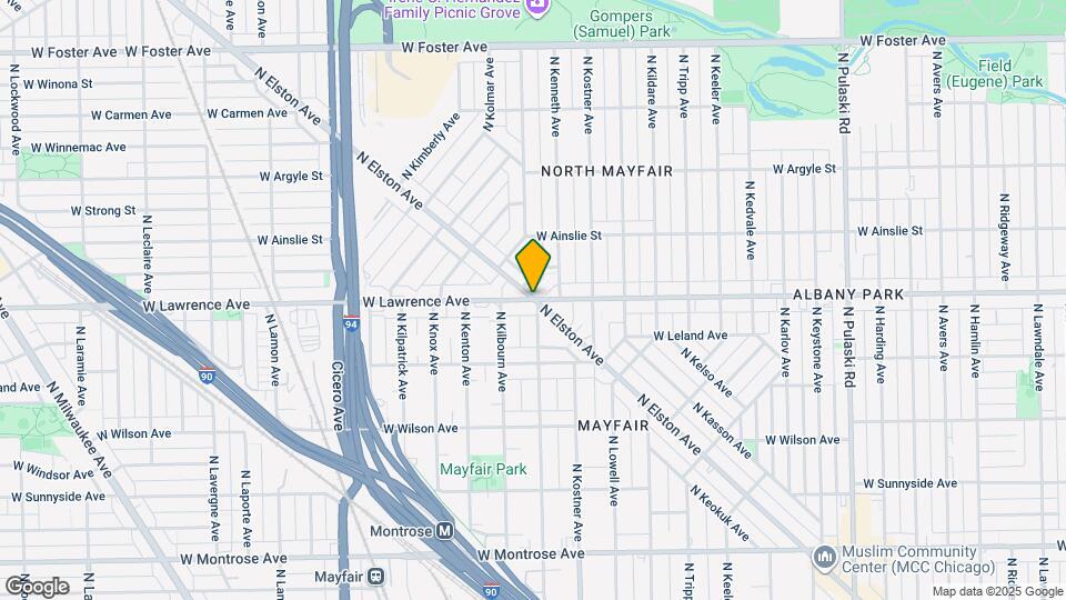 4461 W Lawrence Ave Mapa y Detalles de la Ubicación