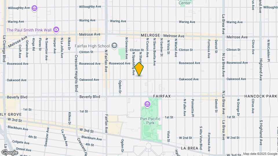 403 N Stanley Ave Mapa y Detalles de la Ubicación