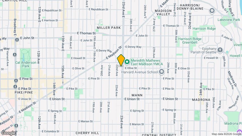 1639 23rd Ave Mapa y Detalles de la Ubicación