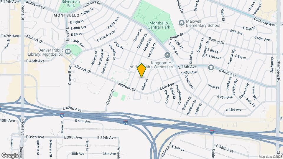 4552 Cornish Way Map and Location Details