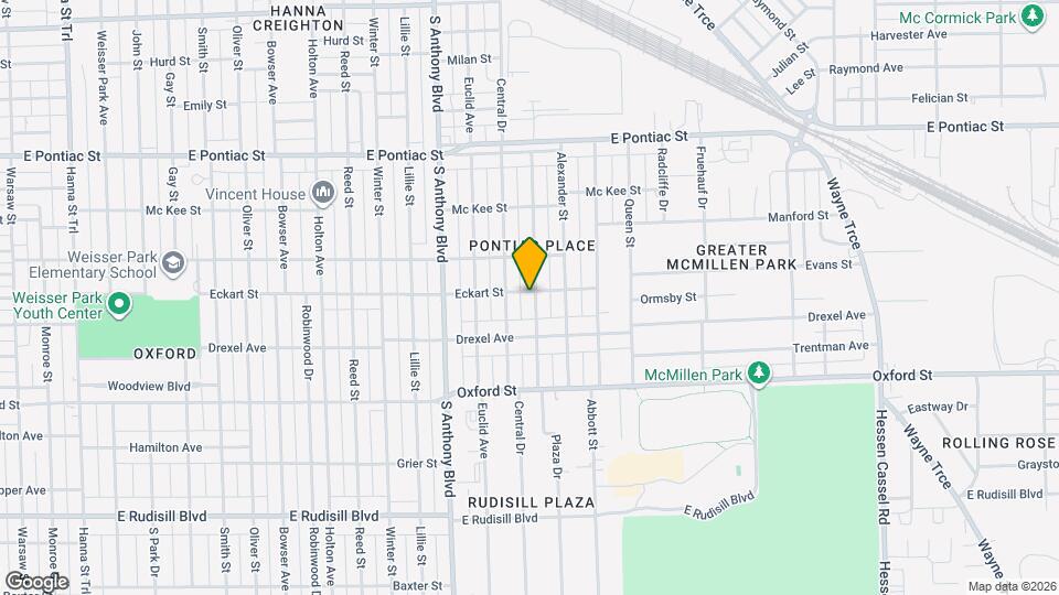 3106 Plaza Dr Map and Location Details