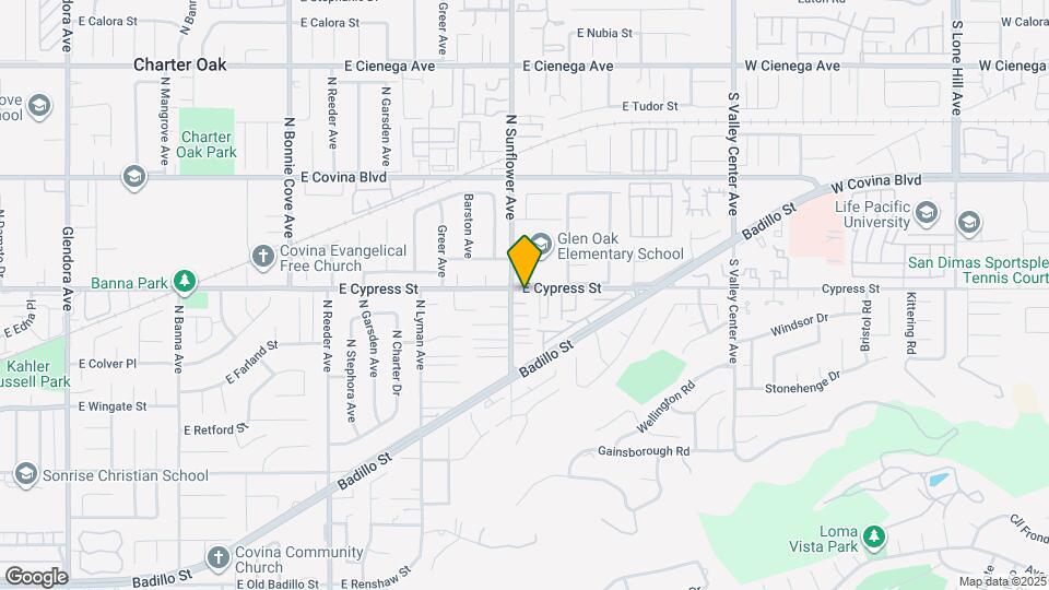 21010 E Cypress St Map and Location Details