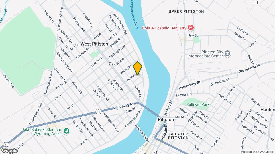 122 Linden St Map and Location Details