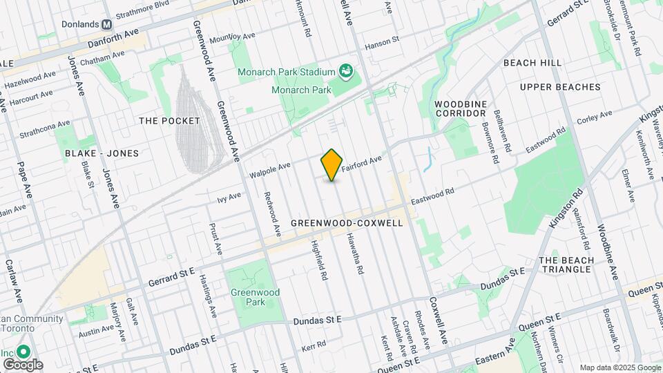 176 Hiawatha Rd Map and Location Details