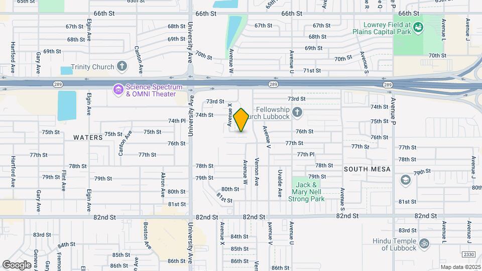 2301 76th St Mapa y Detalles de la Ubicación