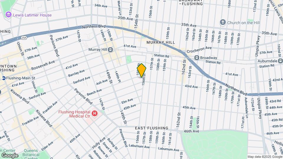 42-70 156th St Mapa y Detalles de la Ubicación