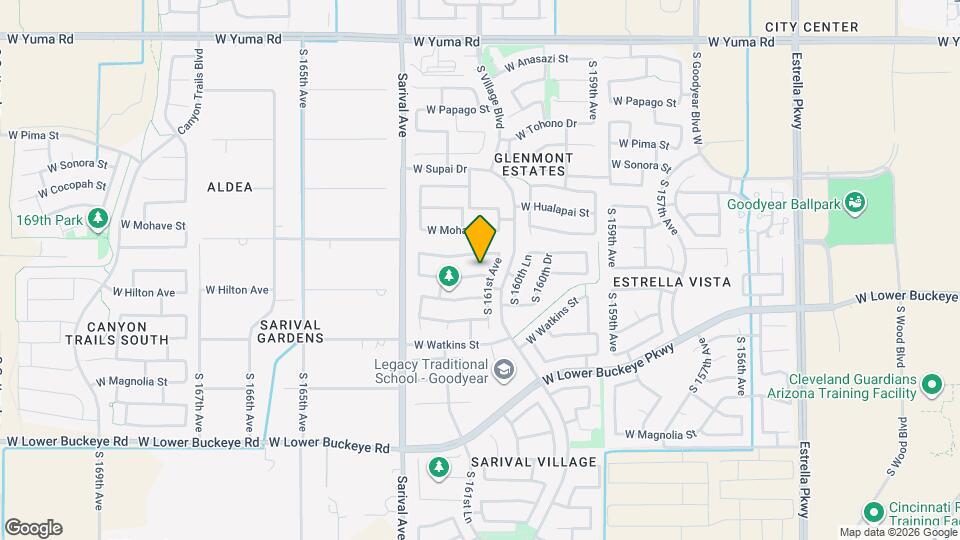 16126 W Meade Ln Map and Location Details