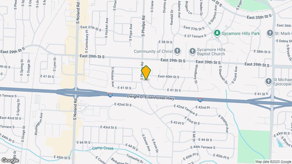 4008 S Crane St Map and Location Details