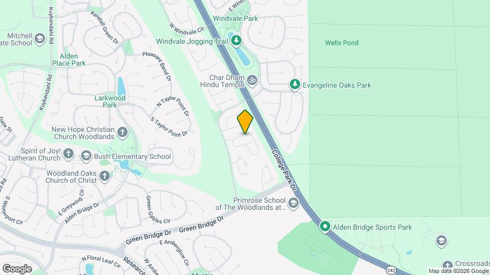 42 Wineberry Pl Map and Location Details