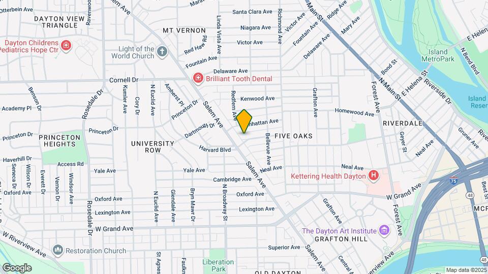 967-971 Harvard Blvd Map and Location Details
