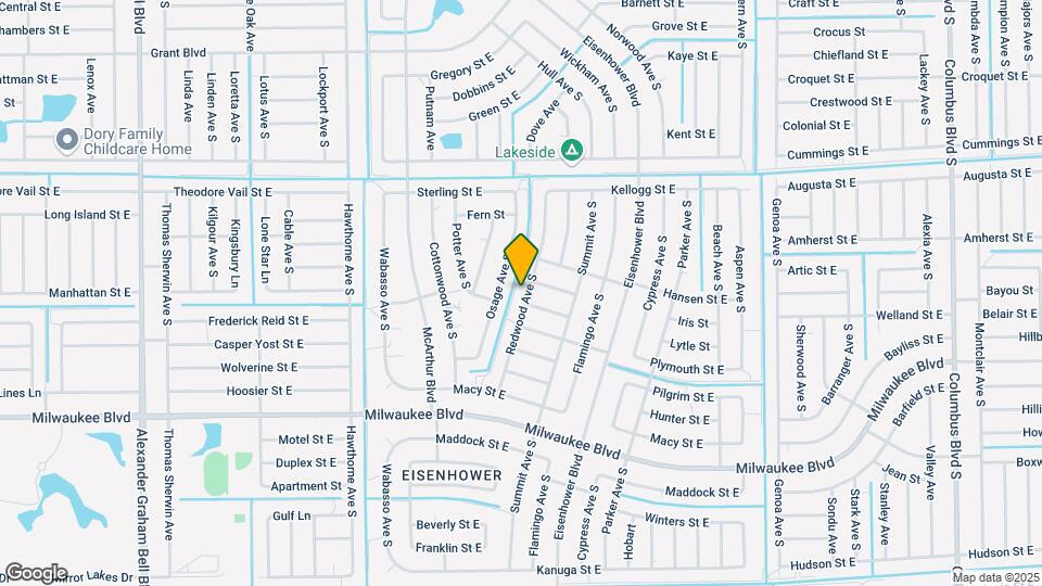 536 Redwood Ave S Map and Location Details