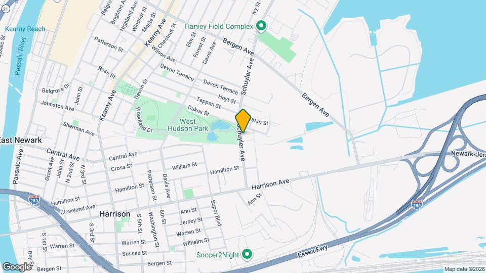 90 Schuyler Ave, Unit 1 Mapa y Detalles de la Ubicación