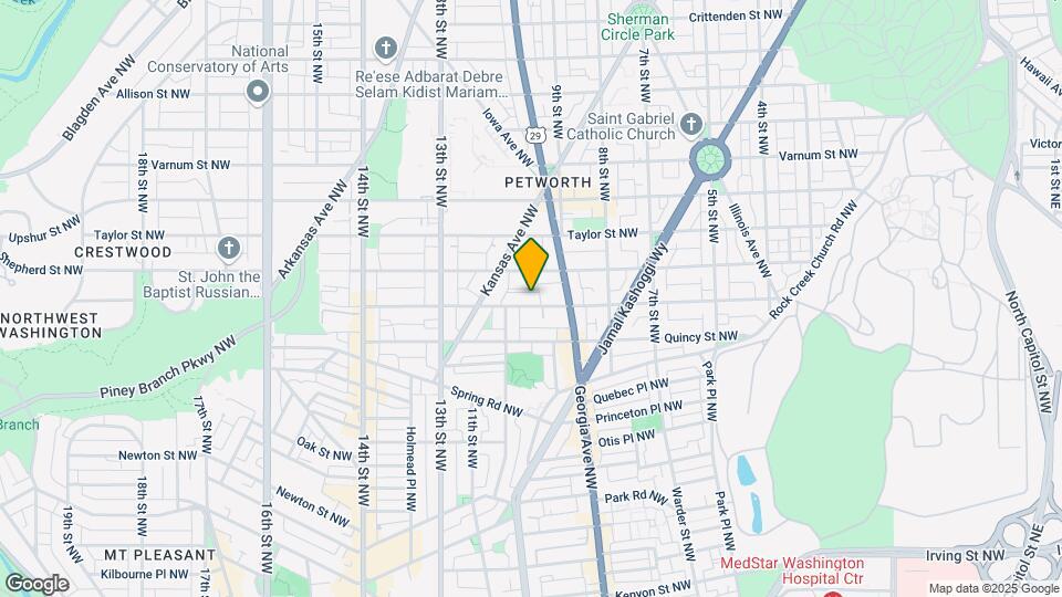 929 Randolph St NW Map and Location Details