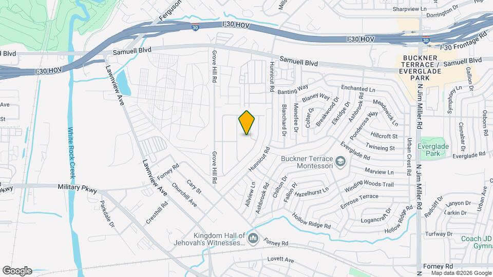 2844 Lacompte Dr Map and Location Details