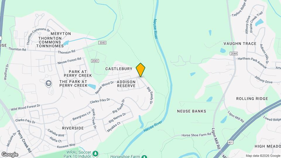 6159 Neuse Wood Dr Map and Location Details